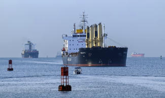 The canal is favoured by many shippers as it usually reduces cost and transit times. (Photograph: Luis Acosta/AFP/Getty Images)