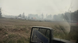 Residents have been posting photos of what's left of Enterprise, N.W.T. Mayor Michael St Amour said nearly 90 per cent of the community has been burned. (Credit: Ron Pierrot/Facebook via CBC News)