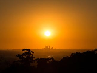 Perth could see temperatures "into the 50s" if action is not taken, a leading climate scientist has warned. Photo: Getty