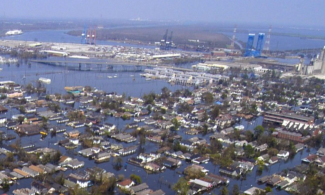 New Orleans after Hurricane Katrina. Photo: United States Navy