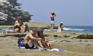 In January, Sydney had 11 days when the temperature topped 30C and five days above 35C, smashing not only all previous records for the month but for any month since records began in 1858. Photo: Joel Carrett, AAP