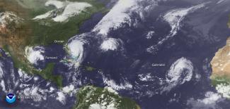 2019 Atlantic Hurricane Activity. Credit: NOAA