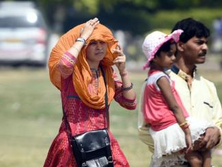 Extreme heat. Photo: Hindustan Times