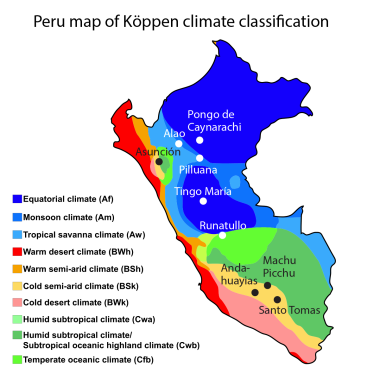 Climate Signals | Map: Climate Classifications of "Extremely rainy